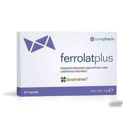 FERROLAT PLUS 20 CAPSULE - Farmacia Castello Srl