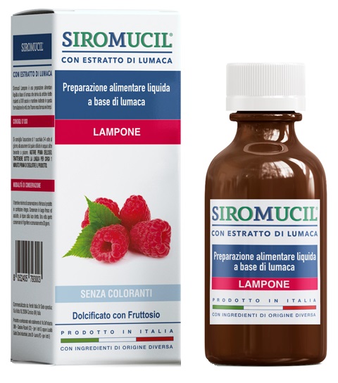 SIROMUCIL PREPARATO ALIMENTARE CON ESTRATTO DI LUMACA AL LAMPONE 150 ML - Farmacia Castello Srl
