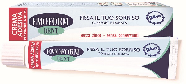 EMOFORM DENT CREMA ADESIVA PER PROTESI DENTALE 45 G - Farmacia Castello Srl
