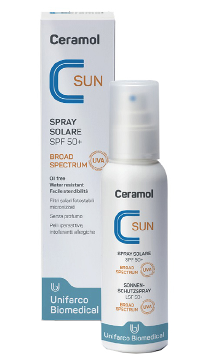 CERAMOL SUN SPRAY SPF 50+ 125 ML - Farmacia Castello Srl