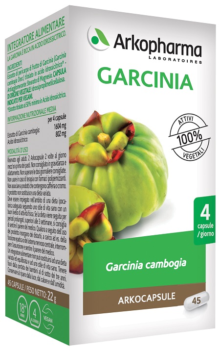 ARKO CAPSULE GARCINIA CAMB 45 CAPSULE - Farmacia Castello Srl