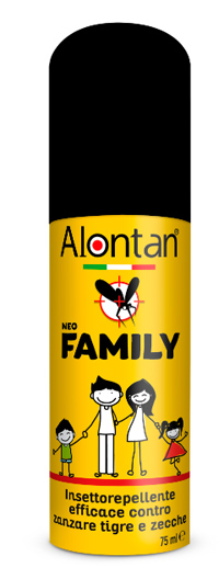 ALONTAN NEO FAMILY SPRAY 75 ML ICARIDINA 10% - Farmacia Castello Srl