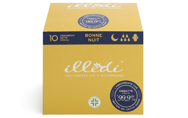 ILLEDI BONNE NUIT ASSORBENTI NOTTE 10 PEZZI - Farmacia Castello Srl