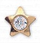 INVERNESS ORECCHINI STELLA CRYSTAL PLACCATI ORO R24C1 - Farmacia Castello Srl