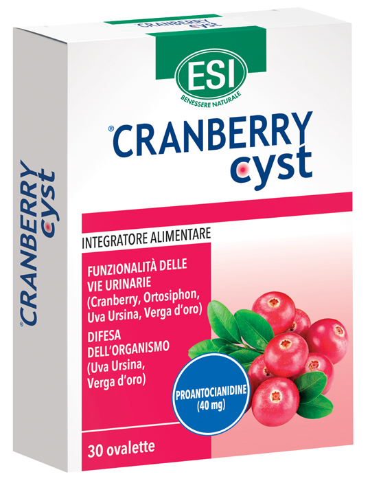 ESI CRANBERRY CYST 30 OVALETTE - Farmacia Castello Srl