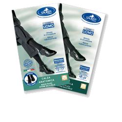 CALZA UOMO COTONE 70 DENARI  MEDIA BLU - Farmacia Castello Srl