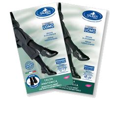 SAUBER CALZA UOMO Q-SKIN 140 DEN COLORE NERO TAGLIA M - Farmacia Castello Srl