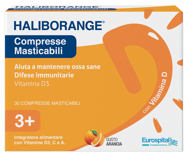 HALIBORANGE 30 COMPRESSE MASTICABILI 450MG - Farmacia Castello Srl