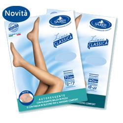 SAUBER CALZA AUTOREGGENTE 70 DENARI MAGLIA MICRORETE NEUTRO BEIGE 5 LINEA CLASSICA - Farmacia Castello Srl