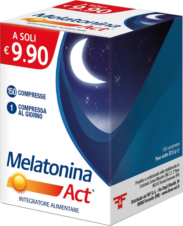 MELATONINA ACT 150 COMPRESSE - Farmacia Castello Srl
