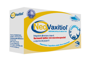 NEOVAXITIOL 10 STICK OROSOLUBILI DA 1,5 G - Farmacia Castello Srl