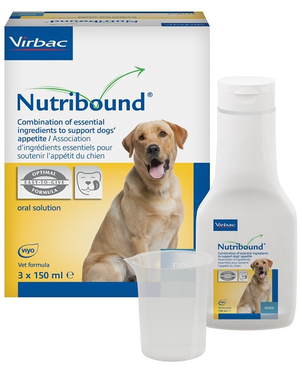 NUTRIBOUND SOLUZIONE ORALE APPETIBILE PER CANE 3 FLACONI DA 150 ML - Farmacia Castello Srl