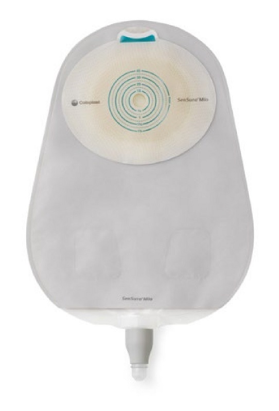 SACCA UROSTOMIA SENSURA MIO SISTEMA A UN PEZZO CON APERTURA ISPEZIONABILE MAXI TRASPARENTE 10-45 30 PEZZI - Farmacia Castello Srl