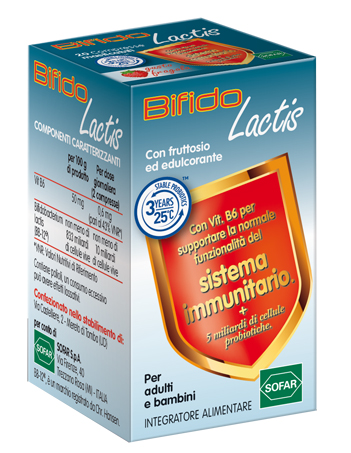 BIFIDOLACTIS 20 COMPRESSE MASTICABILI 12 G - Farmacia Castello Srl
