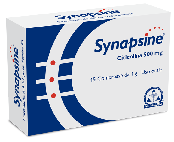 SYNAPSINE BLISTER 15 COMPRESSE ASTUCCIO 15 G - Farmacia Castello Srl