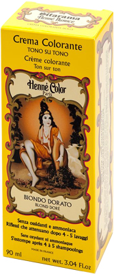 HENNE NUANCE BIONDO DORATO CREMA HENNE COLOR CREMA COLORANTE PRONTA ALL'USO - Farmacia Castello Srl