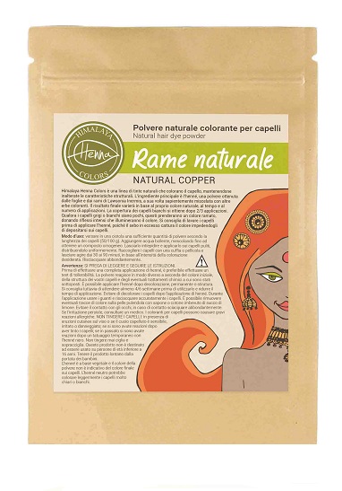 HIMALAYA HENNA COLORS RAME NATURALE 100 G - Farmacia Castello Srl