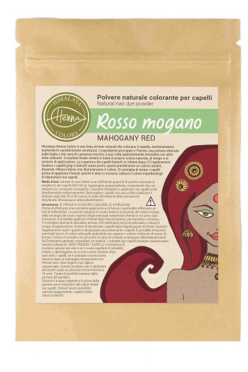 HIMALAYA HENNA COLORS ROSSO MOGANO 100 G - Farmacia Castello Srl