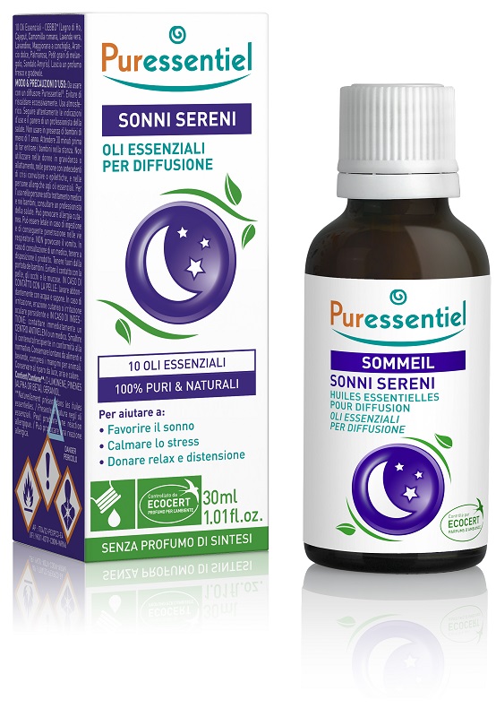MISCELA SONNI SERENI OLI ESSENZIALI PER DIFFUSIONE 30 ML - Farmacia Castello Srl