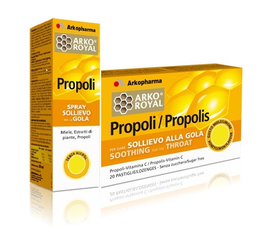 PACK GOLA PROPOLI COMPOSTO DA SPRAY 30 ML + PASTIGLIE 24 G - Farmacia Castello Srl