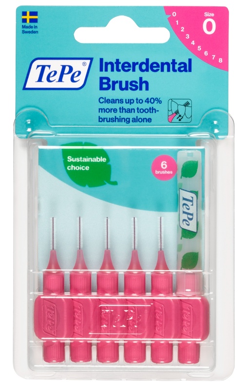 TEPE SCOVOLINO ROSA 0,4MM 6 PEZZI - Farmacia Castello Srl