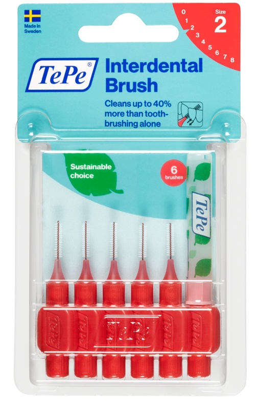 TEPE SCOVOLINO ROSSO 0,5MM 6 PEZZI - Farmacia Castello Srl