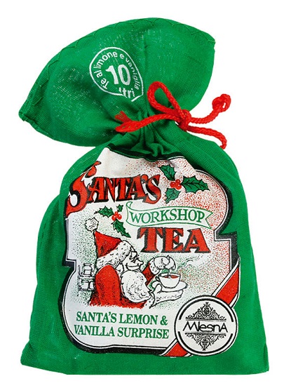 MLESNA SANTA'S WORKSHOP TEA TE' NERO DI CEYLON DI ALTA MONTAGNA 10 FILTRI 20 G - Farmacia Castello Srl