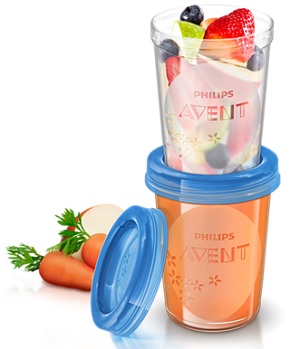 AVENT VASETTI VIA COPERCHIO 240 ML 5 PEZZI - Farmacia Castello Srl