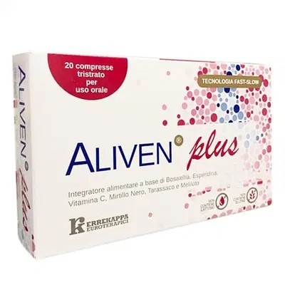 ALIVEN PLUS 20 COMPRESSE DA 1,10 G - Farmacia Castello Srl