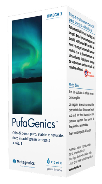 PUFAGENICS LIQUID LIMONE 210 ML - Farmacia Castello Srl