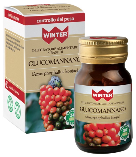 WINTER GLUCOMANNANO 36 CAPSULE VEGETALI - Farmacia Castello Srl
