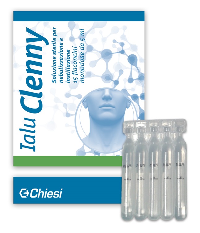 IALU CLENNY 15 FLACONCINI 5 ML SOLUZIONE STERILE PER NEBULIZZAZIONE E INSTILLAZIONE CON ACIDO IALURONICO - Farmacia Castello Srl
