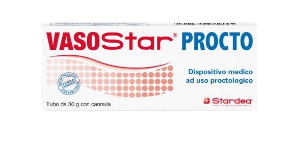 VASOSTAR CREMA PROCTOLOGICA 30 G - Farmacia Castello Srl