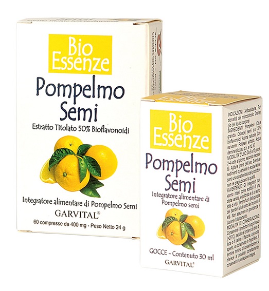 BIO ESSENZE POMPELMO SEMI 60 COMPRESSE - Farmacia Castello Srl