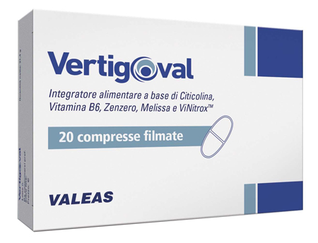 VERTIGOVAL 20 COMPRESSE - Farmacia Castello Srl