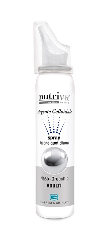 NUTRIVA ARGENTO COLLOIDALE NASO/ORECCHIE 100 ML - Farmacia Castello Srl