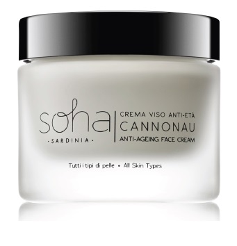 SOHA CREMA VISO ANTI ETA' CANNONAU TUTTI I TIPI DI PELLE 50 ML - Farmacia Castello Srl