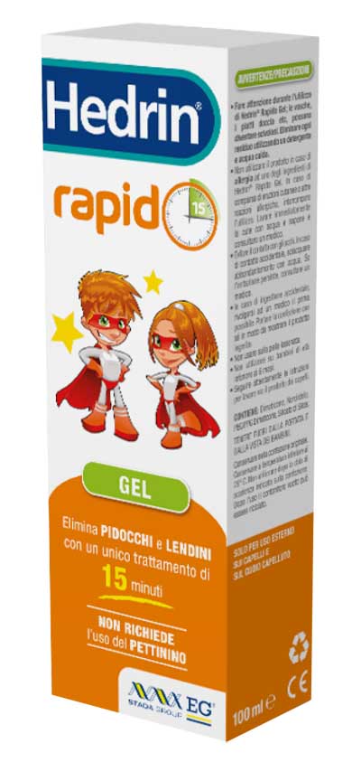 HEDRIN RAPIDO LIQUIDO GEL 100 ML - Farmacia Castello Srl
