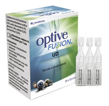 OPTIVE FUSION UD SOLUZIONE OFTALMICA STERILE 30 FLACONCINI MONODOSE 0,4 ML - Farmacia Castello Srl