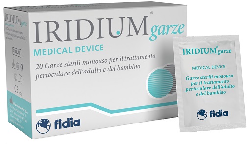 IRIDIUM GARZA OCULARE MEDICATA IN TESSUTO NON TESSUTO 20 PEZZI - Farmacia Castello Srl