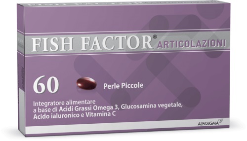 FISH FACTOR ARTICOLAZIONI 60 PERLE - Farmacia Castello Srl