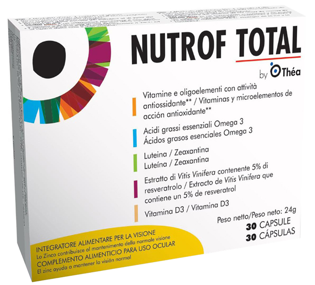 NUTROF TOTAL 30 CAPSULE - Farmacia Castello Srl