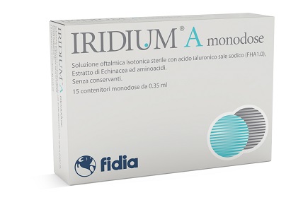 IRIDIUM A MONODOSE GOCCE OCULARI 15 FLACONCINI 0,35 ML - Farmacia Castello Srl