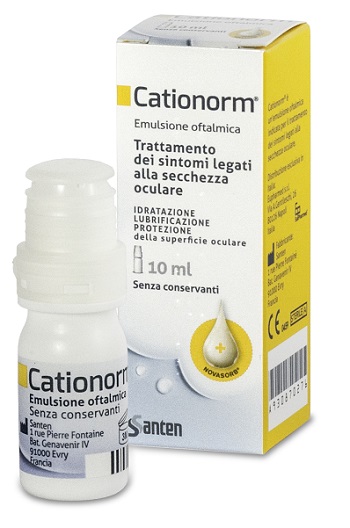 GOCCE OCULARI CATIONORM MULTIDOSE 10 ML - Farmacia Castello Srl