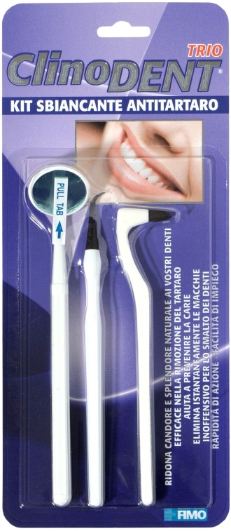 CLINODENT TRIO SBIANCANTE ANTI TARTARO - Farmacia Castello Srl