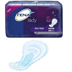 PANNOLONE SAGOMATO TENA DISCREET MAXI NIGHT 12 PEZZI - Farmacia Castello Srl