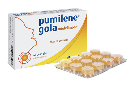 PUMILENE GOLA MIELE LIMONE 24 PASTIGLIE - Farmacia Castello Srl