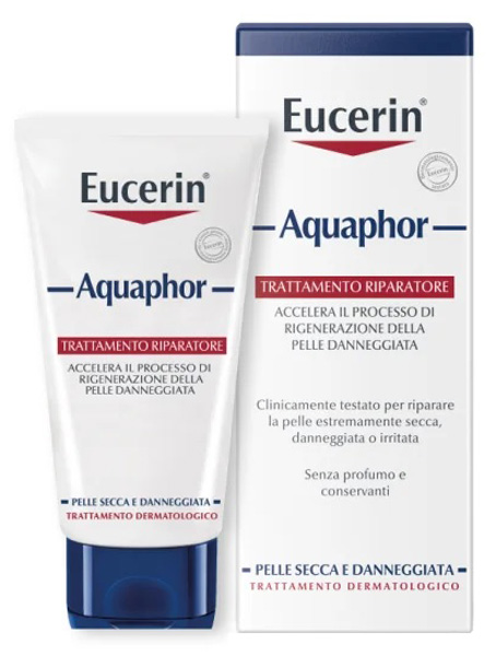 EUCERIN AQUAPHOR PELLI DANNEGGIATE 40 G - Farmacia Castello Srl