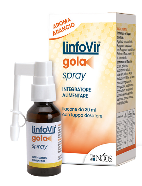 LINFOVIR GOLA SOLUZIONE ISOTONICA SPRAY 30 ML - Farmacia Castello Srl