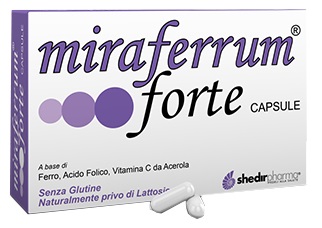 MIRAFERRUM FORTE 30 CAPSULE - Farmacia Castello Srl